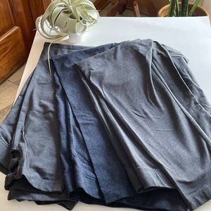 3 Pack Set of Old Navy Leggings in Gray and Navy Heather All Size XXL